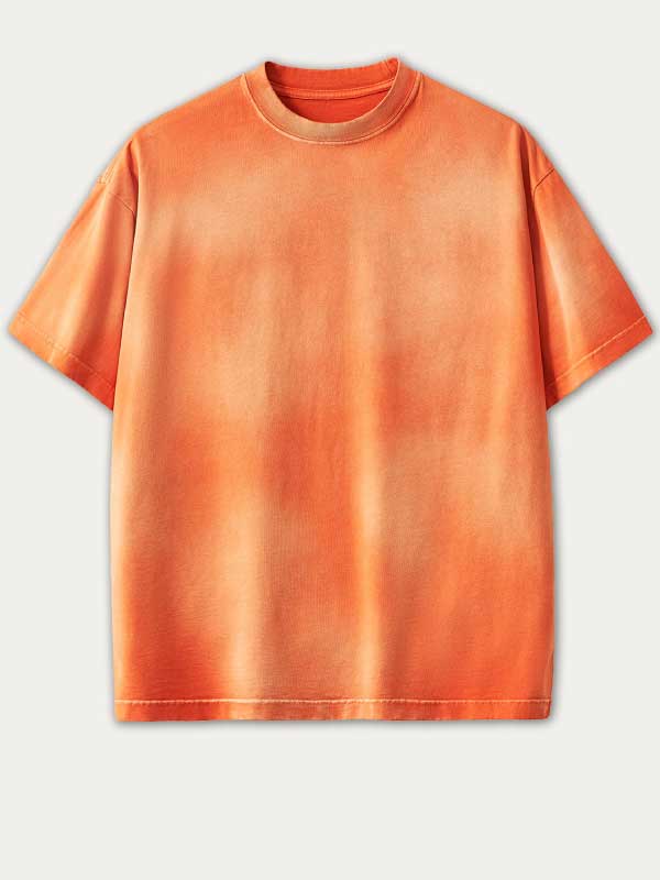 Camiseta retro lavada para hombre