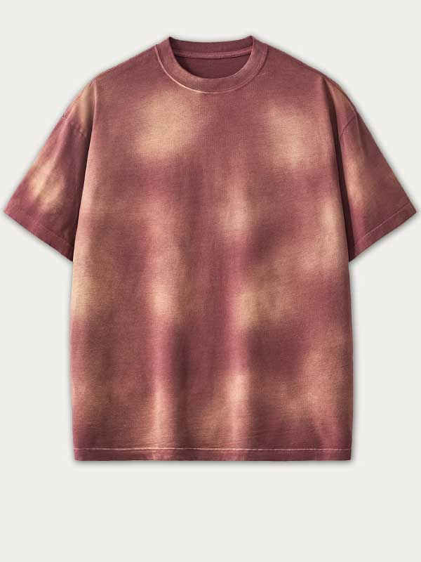 Camiseta retro lavada para hombre