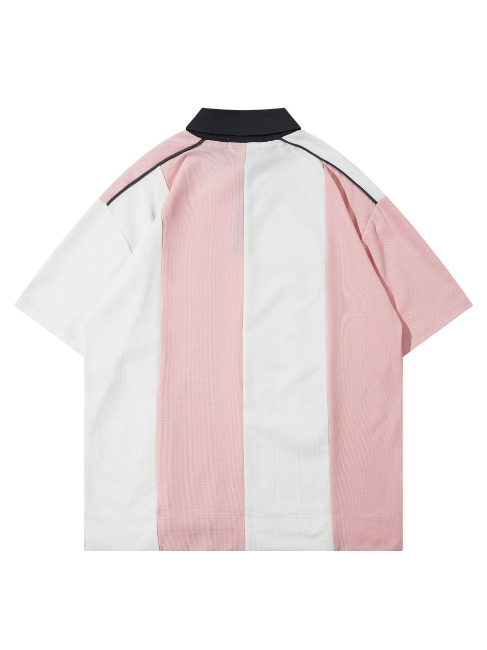 Camisetas de cuello polo retro Y2K