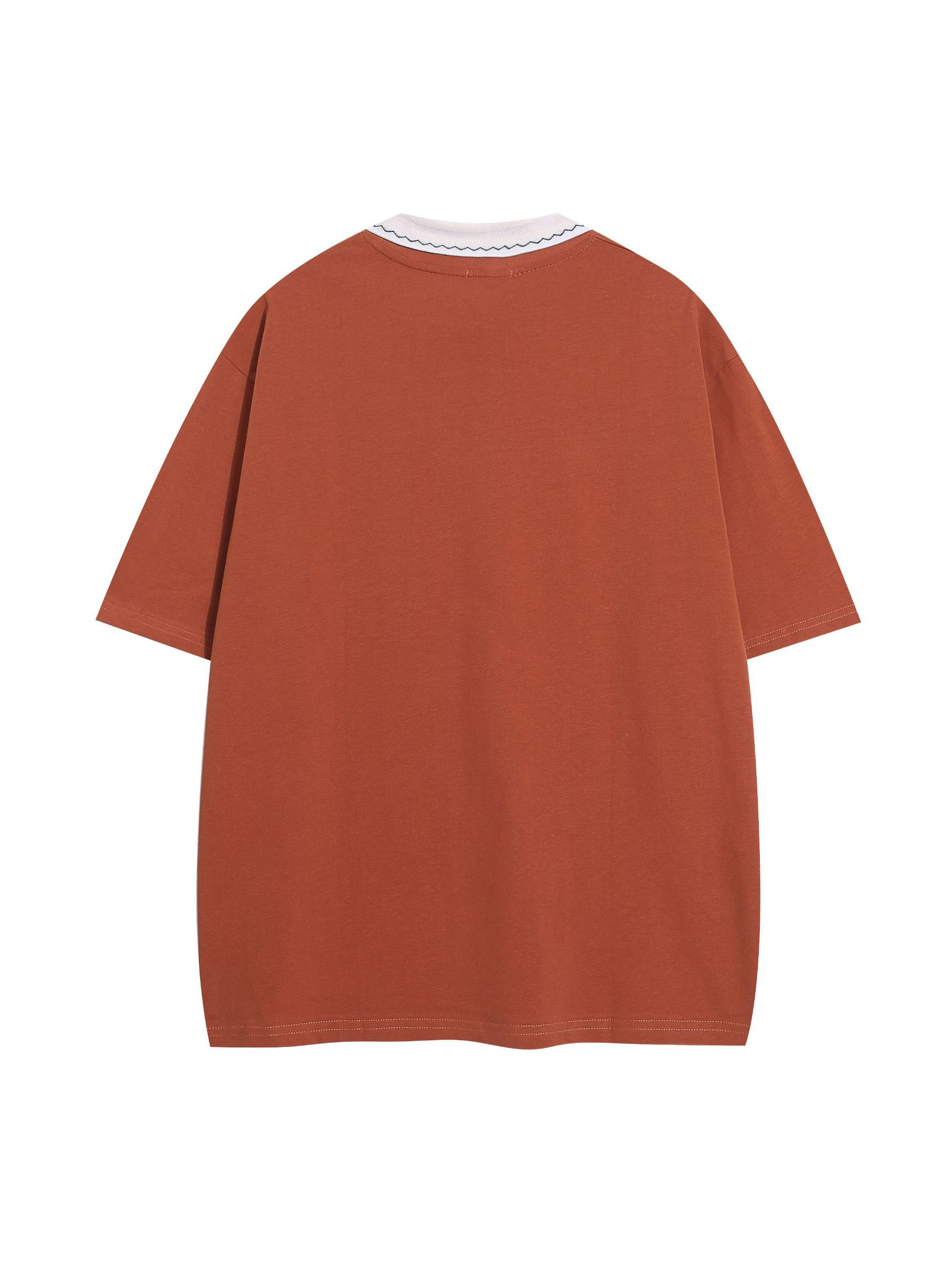Camisetas retro de cuello polo