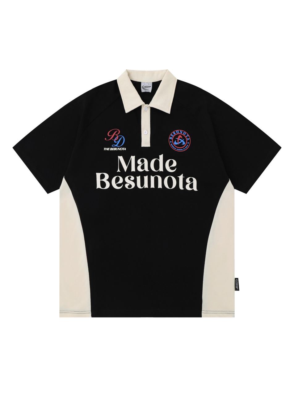 Polos americanos clásicos con medio botón