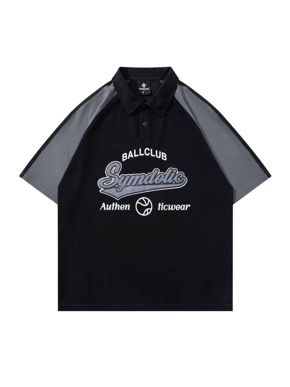 Polos americanos clásicos con medio botón