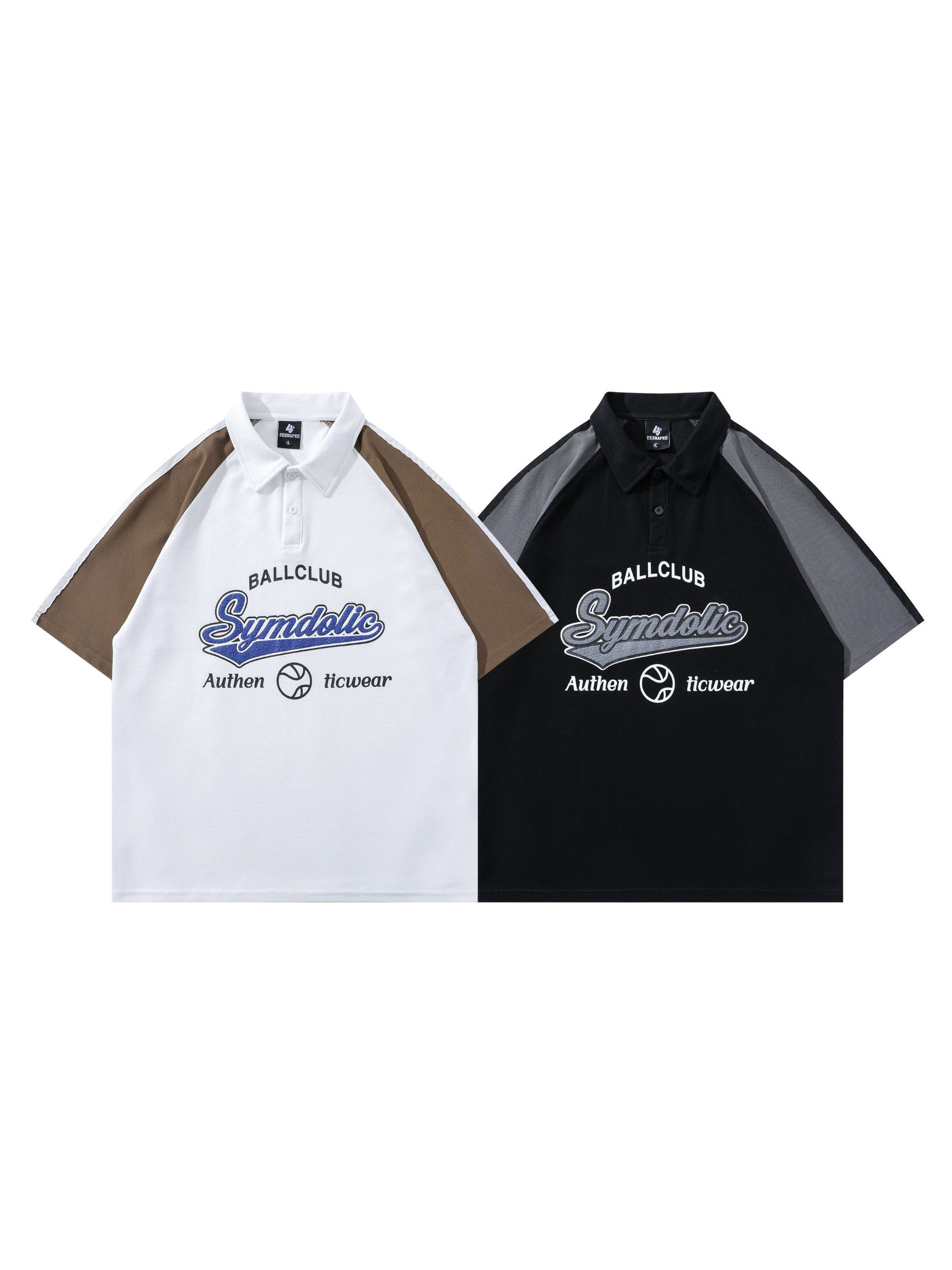 Polos americanos clásicos con medio botón