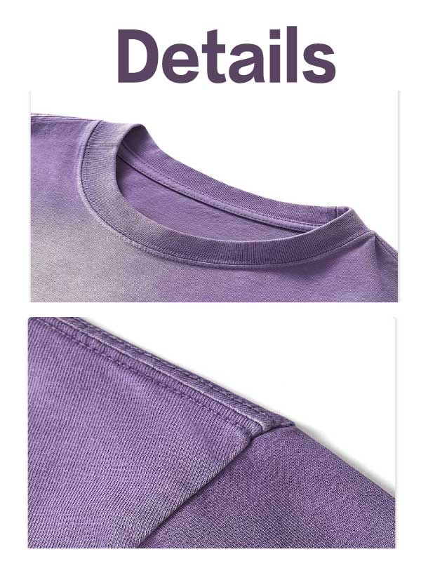 Camiseta retro lavada para hombre