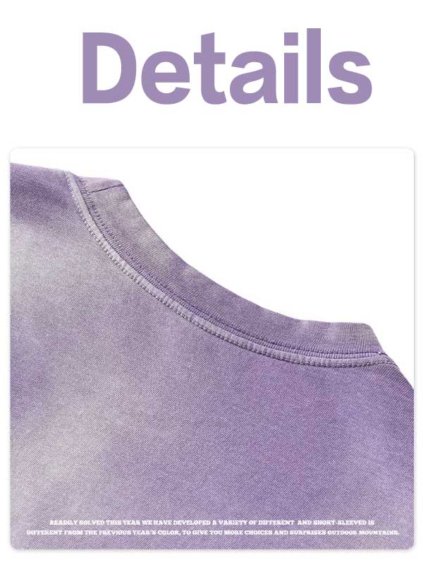 Camiseta retro lavada para hombre