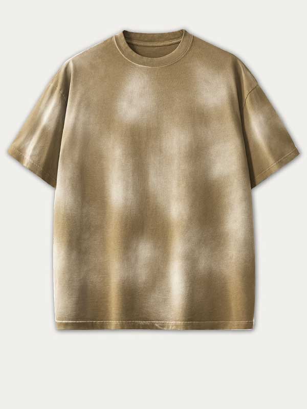 Camiseta retro lavada para hombre