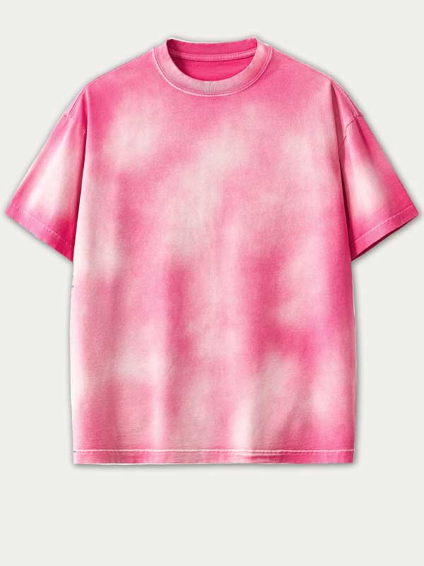 Camiseta retro lavada para hombre