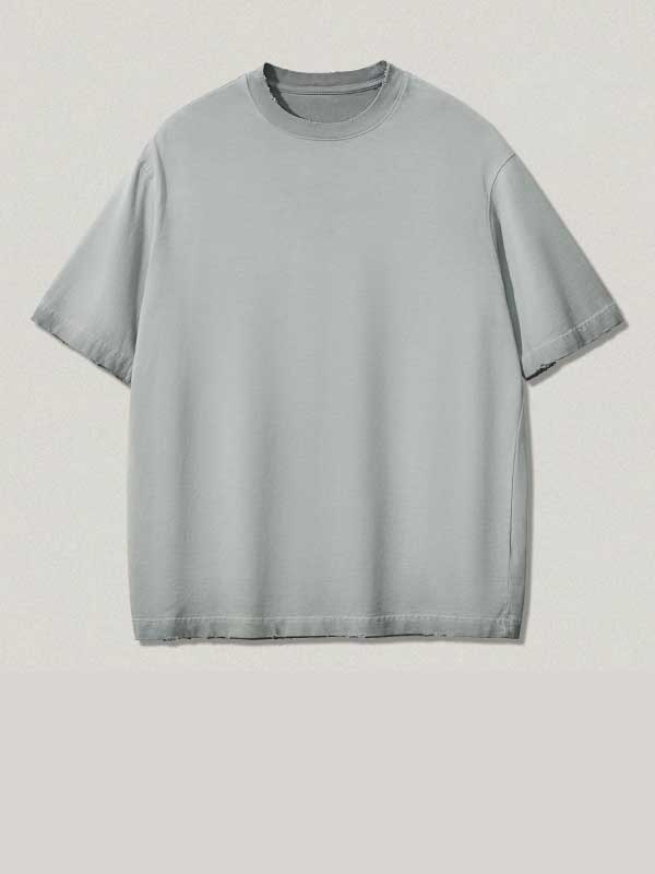 Camiseta retro lavada para hombre