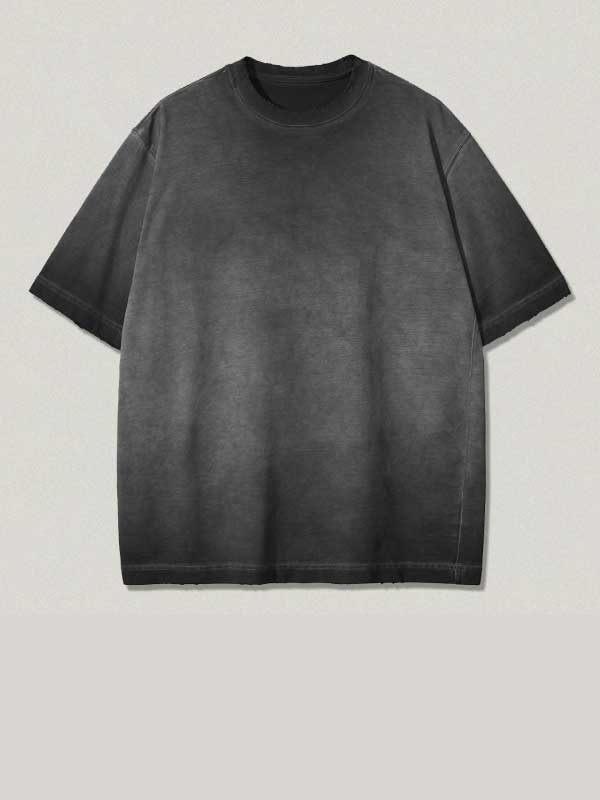 Camiseta retro lavada para hombre