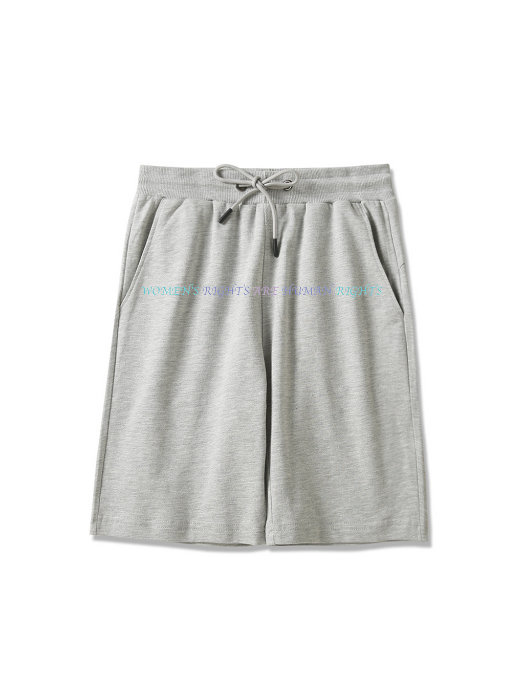 Pantalones cortos estampados de derechos de las mujeres de 260 g de color para mujer