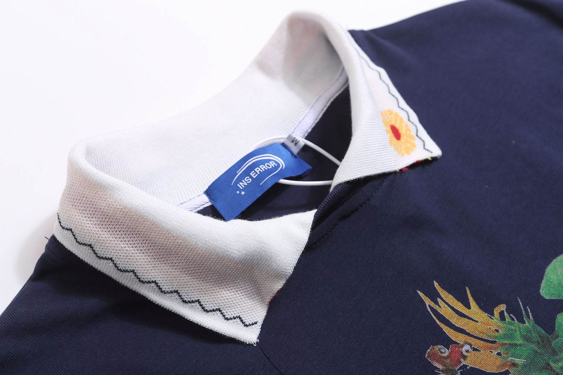 Camisetas retro de cuello polo