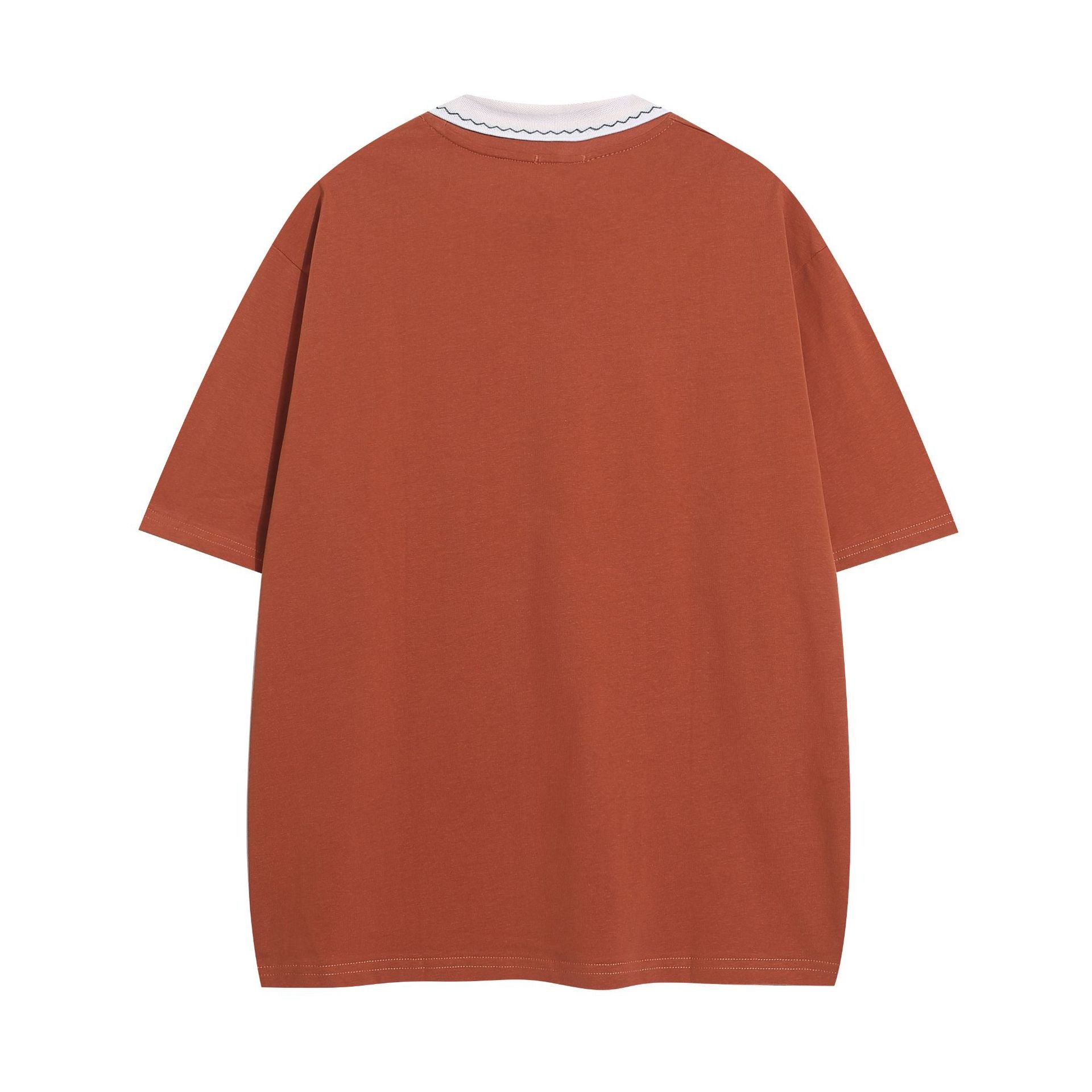 Camisetas retro de cuello polo